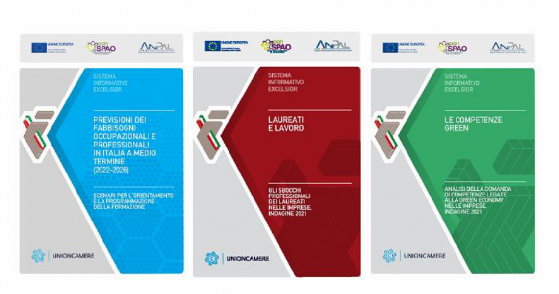 Nuove pubblicazioni Excelsior Unioncamere Nuove pubblicazioni Excelsior Unioncamere