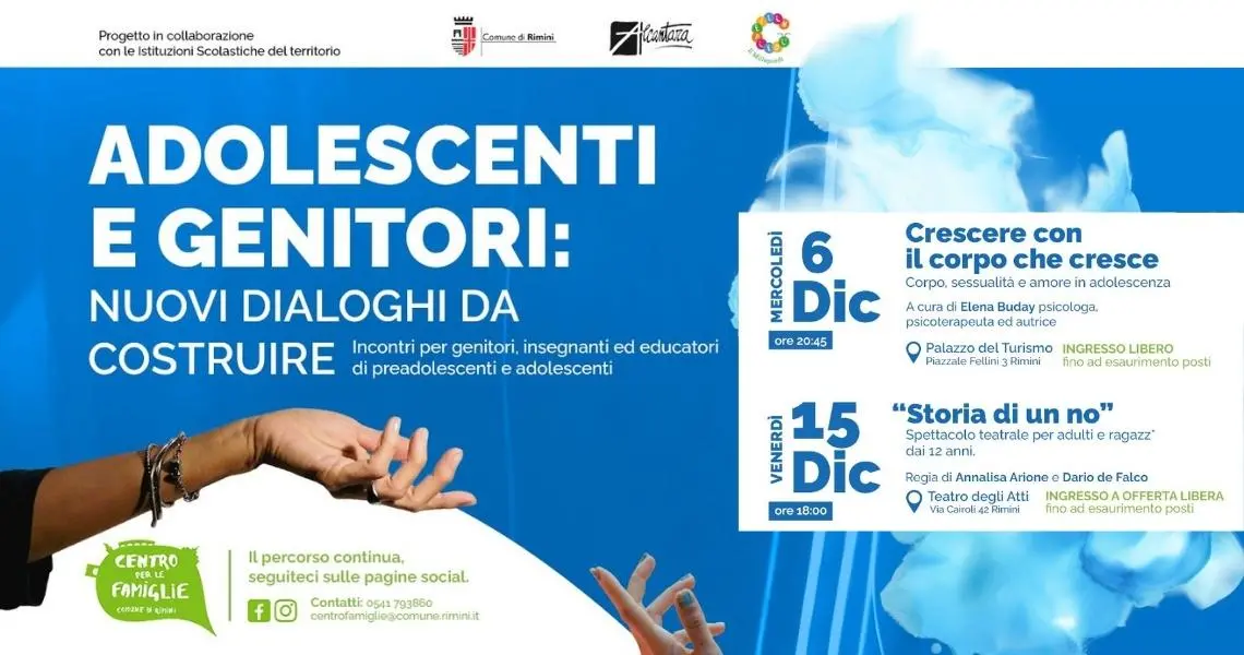 ADOLESCENTI E GENITORI: NUOVI DIALOGHI DA COSTRUIRE ADOLESCENTI E GENITORI: NUOVI DIALOGHI DA COSTRUIRE