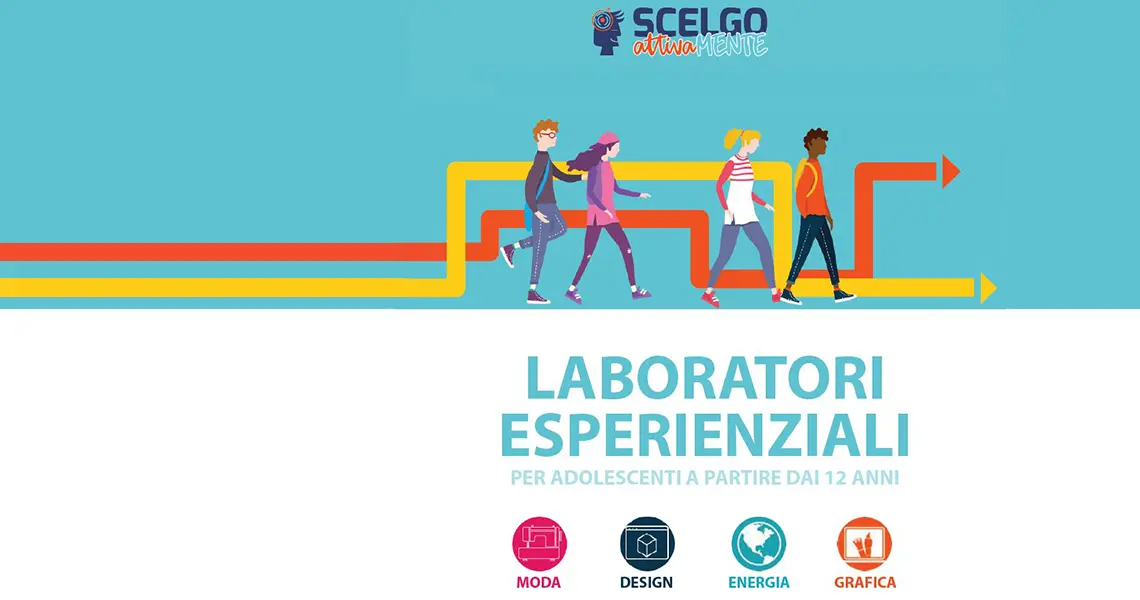 Laboratori Esperienziali per ragazzi dai 12 anni Laboratori Esperienziali per ragazzi dai 12 anni