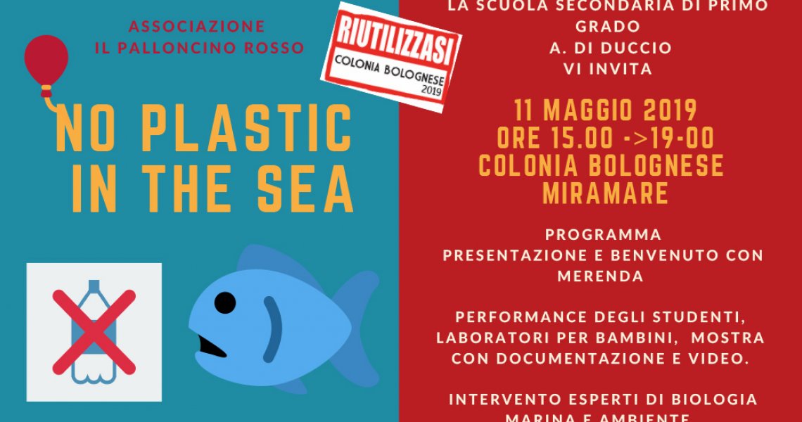 NO PLASTIC IN THE SEA NO PLASTIC IN THE SEA