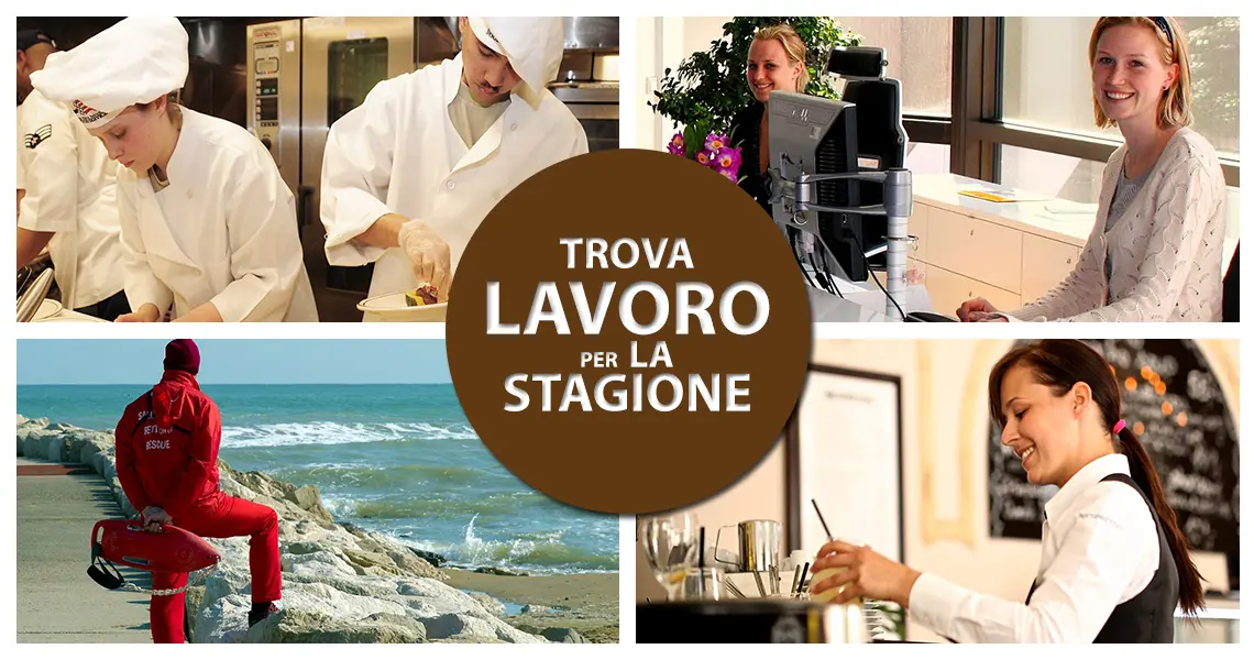 Offerte di lavoro per la stagione estiva