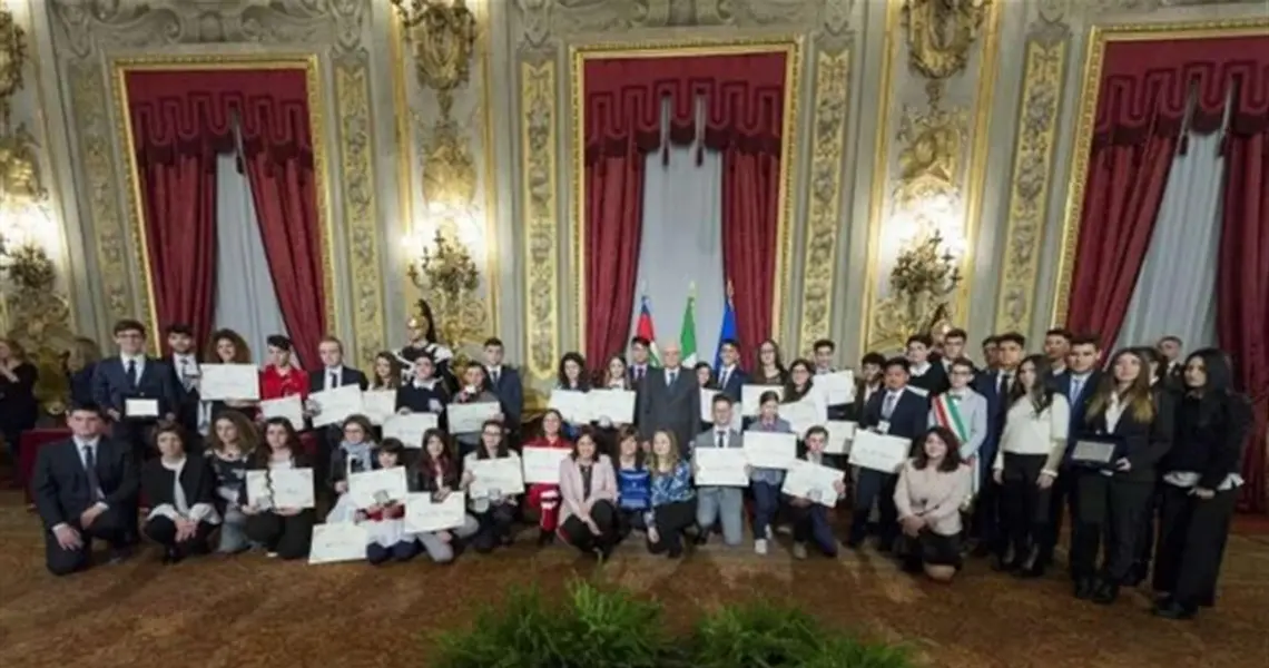 TRE STUDENTI DEL BELLUZZI PREMIATI DAL PRESIDENTE MATTARELLA