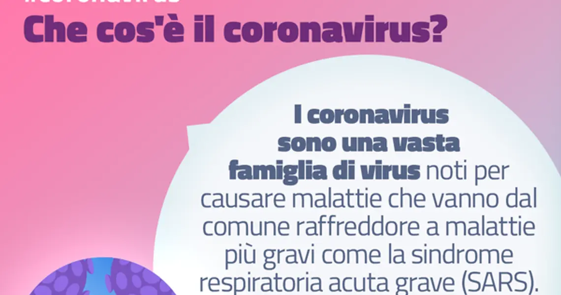 Regole di sicurezza per il coronavirus