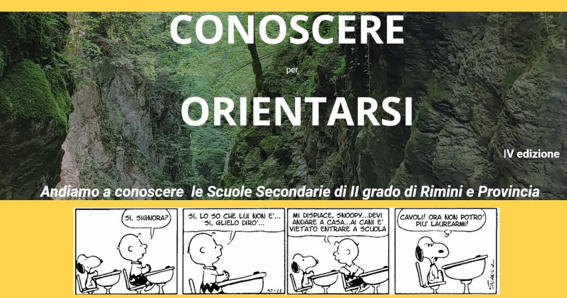 Conoscere per orientarsi – aggiornato il portale Conoscere per orientarsi – aggiornato il portale
